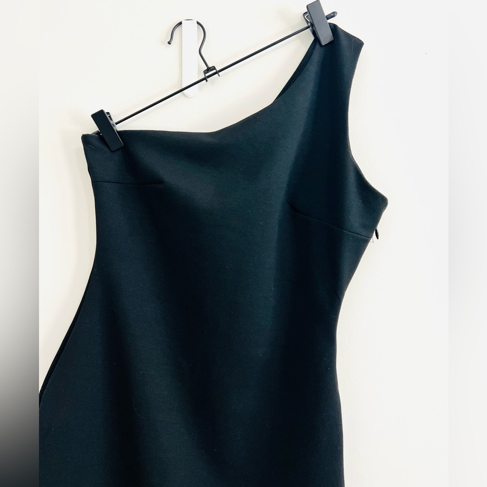 Lulu's Black One-Shoulder Mini Dress - Picture 7 of 7
